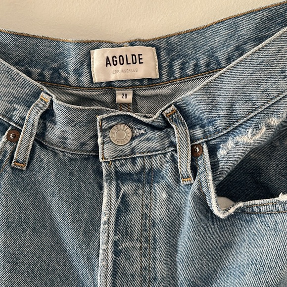 AGOLDE 90'S MID RISE STRAIGHT - Picture 7 of 9